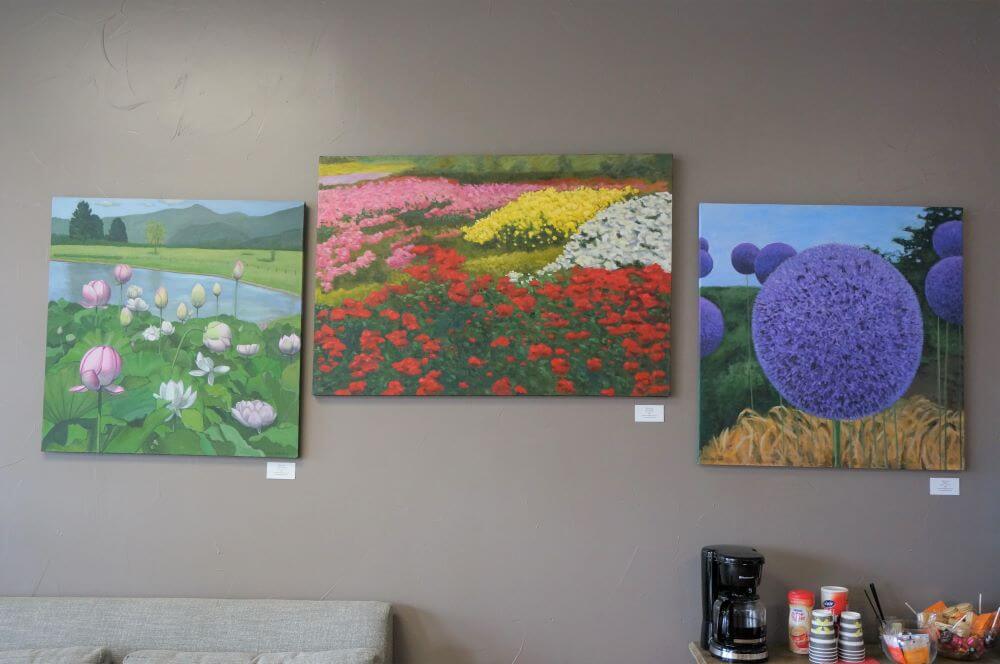 PAK Medical Group Clinic Art Display