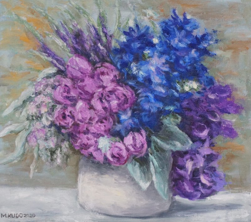 Purple And Blue