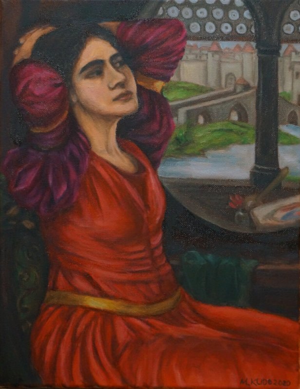 Sophia As The Lady Of Shalott