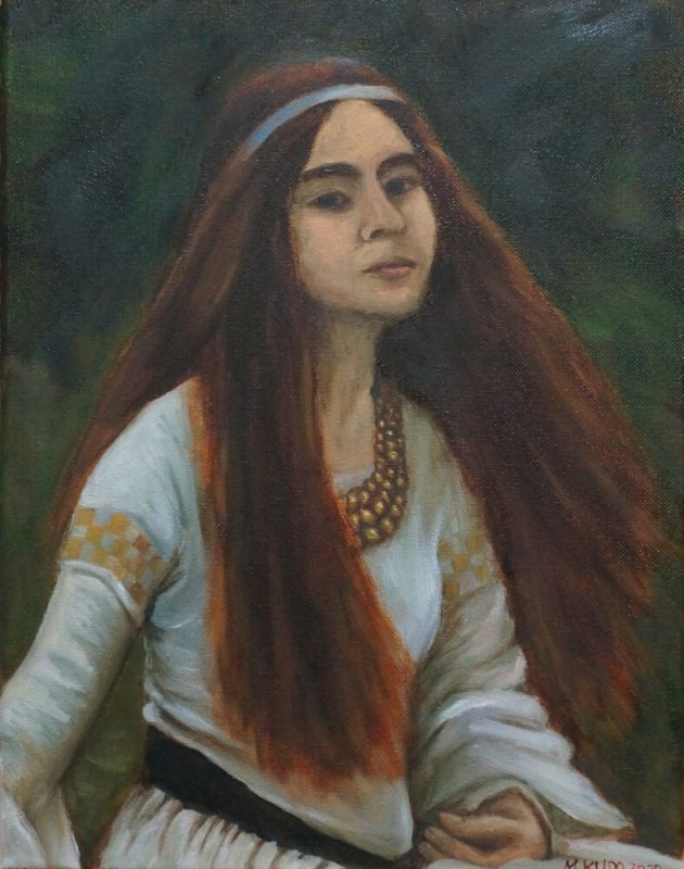 Sophia As The Lady Of Shalott