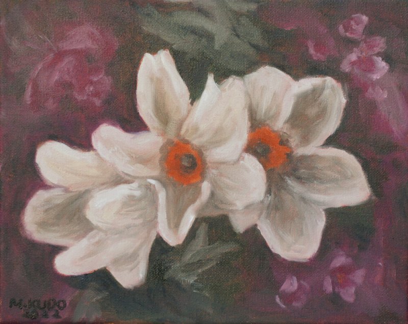 White Daffodils